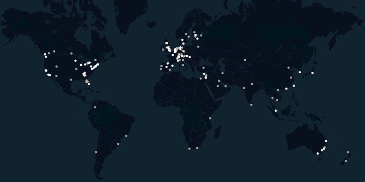 Urban Data Labs map